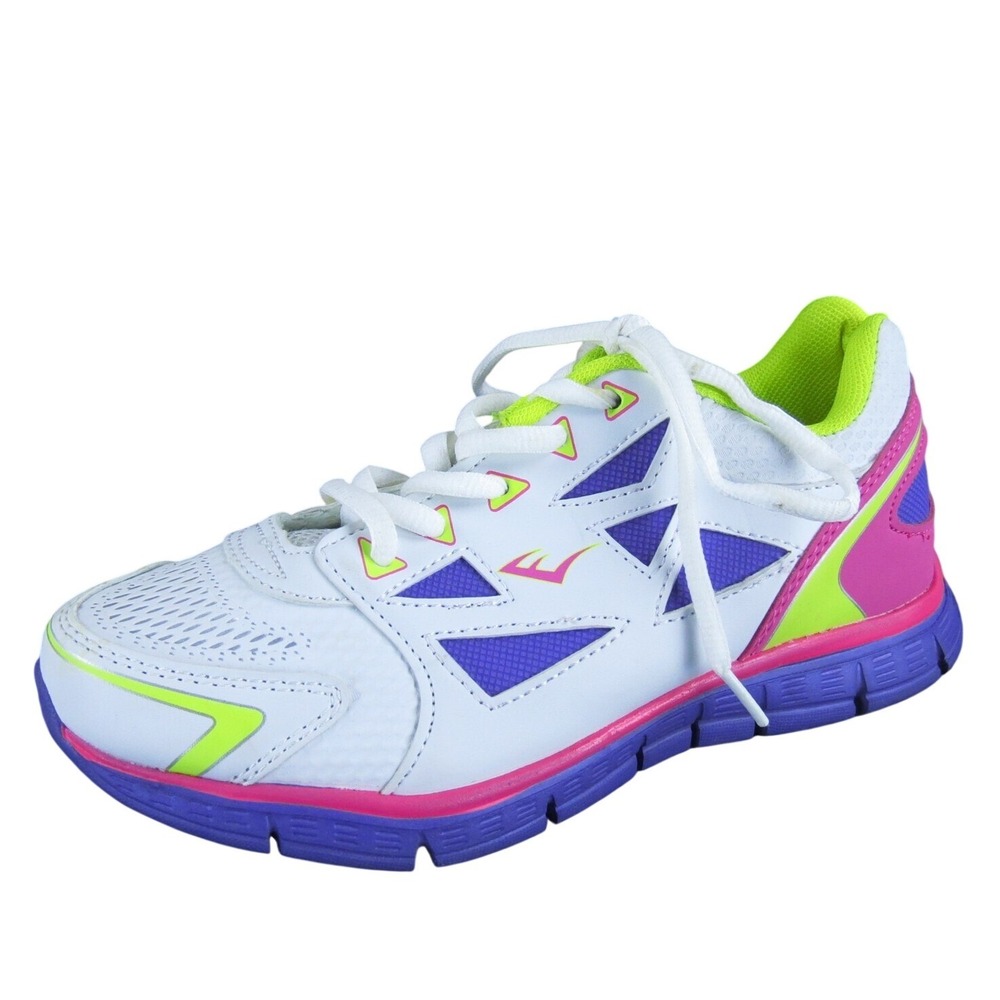 Everlast Sneaker Dash Girl Y 4 Medium Athletic White Synthetic‎ Lace Up